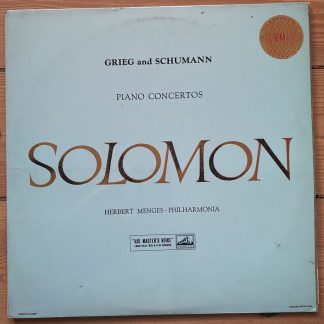 ASD 272 Grieg / Schumann Piano Concertos / Solomon / Menges W/G