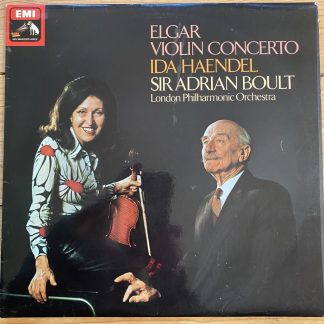 ASD 3598 Elgar Violin Concerto / Ida Haendel / Boult / LPO