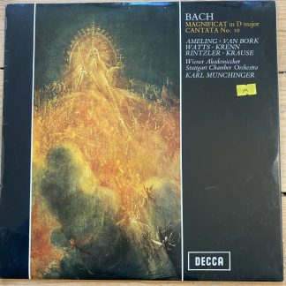 SXL 6400 Bach Magnificat in D Major / Ameling / Munchinger