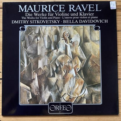 S 108 841 A Ravel The Works for Violin & Piano / Sitkovetsky / Davidovich
