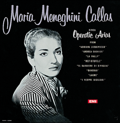33CX 1251 Maria Callas Sings Operatic Arias