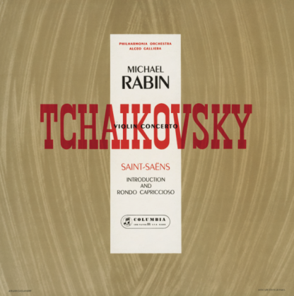 33CX 1422 Michael Rabim Tchaikovsky Violin Concert