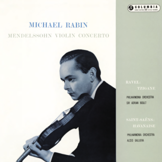 33CX 1597 Mendelssohn Violin Concerto, etc. / Michael Rabin