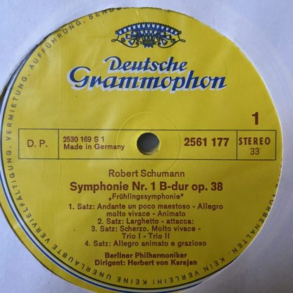 2740 245 Schumann The 4 Symphonies / Karajan