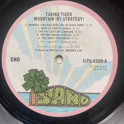 ILPS 9309 Brian Eno Taking Tiger Mountain (By Strategy)