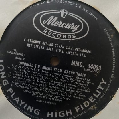 MMC 14033 Stanley Wilson Original TV Music From "Wagon Train"