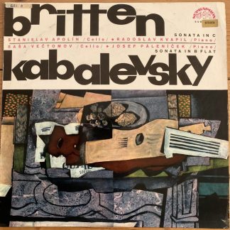 SUA ST 50559 Britten Cello Sonata In C / Kabalevsky Sonata In B Flat / Aplolin / Vectomov