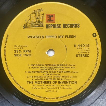 K 44019 The Mothers of Invention - Weasels Ripped My Flesh