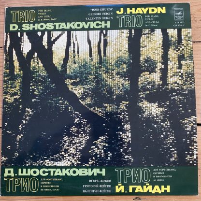 C10-07191-2 Shostakovich Trios for Piano, Violin & Cello