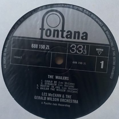688 150 ZL Les McCan & the Gerald Wilson Orchestra - The Wailers!