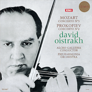 SAX 2304 Mozart / Prokofiev Violin Concertos / David Oistrakh