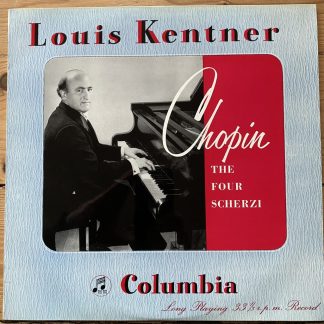 33SX 1033 Chopin The Four Scherzi / Louis Kentner G/G