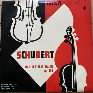 WLP 5121 Schubert Trio in E flat major / Badura-Skoda / Fournier / Janigro R/G