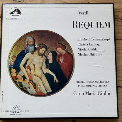 SAN 133-4 Verdi Requiem / Giulini etc. W/A 2 LP set