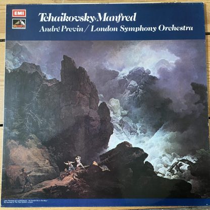 ASD 3018 Tchaikovsky Manfred Symphony / Previn