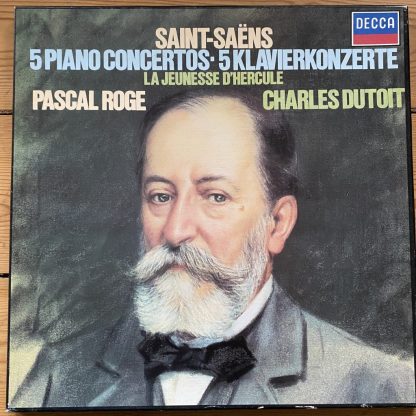 D244D 3 Saint-Saens Piano Concertos Nos. 1 - 5 /