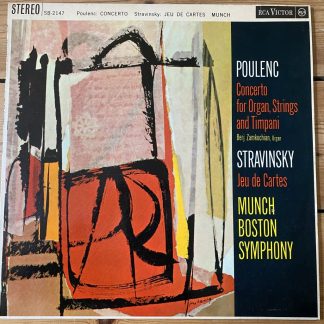SB 2147 Poulenc Concerto for Organ, String & Timpani
