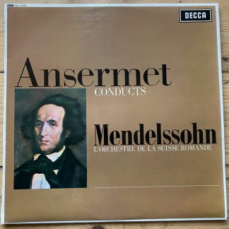SXL 6166 Ansermet conducts Mendelssohn / OSR W/B