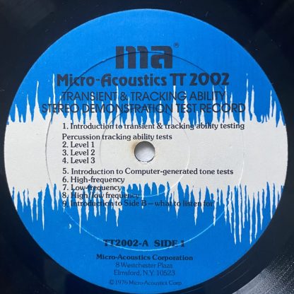 TT2002 Micro-Acoustics TT 2002