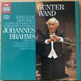 EX 15 5532 3 Brahms Complete Symphonies / Gunther Wand / 2 LP box