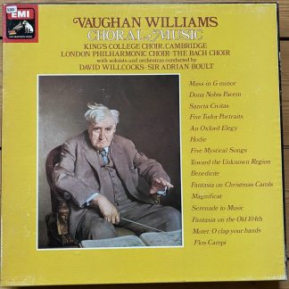 SLS 5082 Vaughan Williams Choral Music / King's 7 LP box set