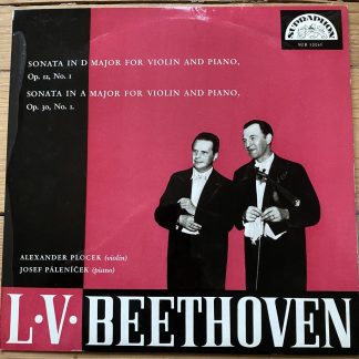 SUB 10061 Beethoven Violin Sonatas / Alexander Plocek / Josef Páleniček