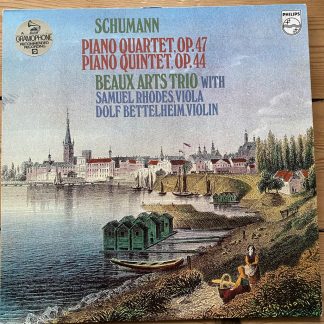 9500 065 Schumann Piano Quintet Op. 47 / Piano Quintet Op. 44 / Beaux Arts Trio
