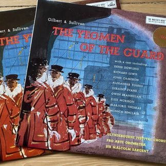 ASD 364-5 Gilbert & Sullivan The Yeomen of the Guard