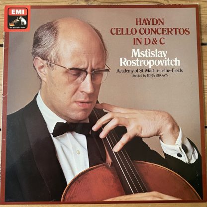 ASD 3255 Haydn Cello Concertos in D & C / Rostropovich / ASMF