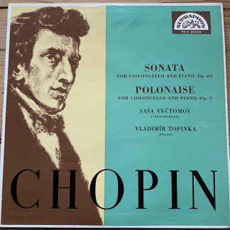 SUA 10150 Chopin Cello Sonata / Polonaise For Cello & Piano