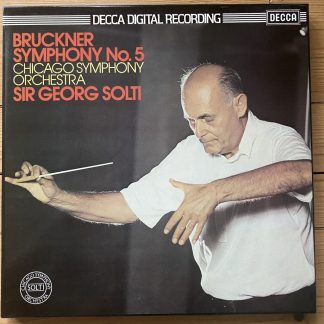 D221D 2 Bruckner Symphony No. 5 / Solti / CSO 2 LP box