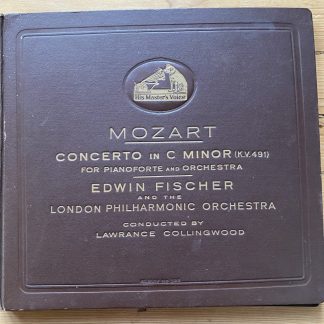 DB 3339/42 Mozart Piano Concerto in C minor KV.491