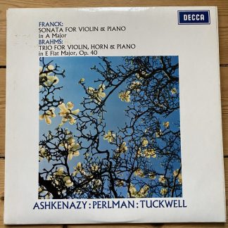 SXL 6408 Franck Violin Sonata