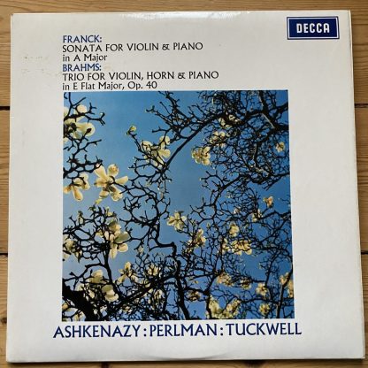 SXL 6408 Franck Violin Sonata