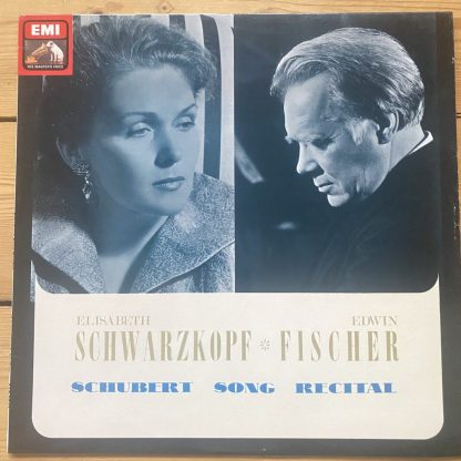 ALP 3843 Schubert Song Recital Elisabeth Schwarzkopf Edwin Fischer
