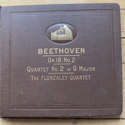 DA 851/54 Beethoven Quartet Op. 18 No. 2