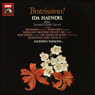 ASD 3785 Bravissima! Ida Haendel plays Favourite Violin Encores