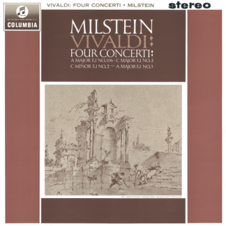 SAX 2518 Vivaldi Four Concerti For Violin & String / Nathan Milstein