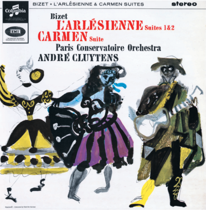 SAX 2566 Bizet L’Arlesienne Suites Nos. 1 & 2, Carmen Suite / Cluytens