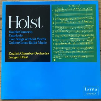 SRCS. 44 Holst Double Concerto / Hurwitz / Sillito / Holst / ECO