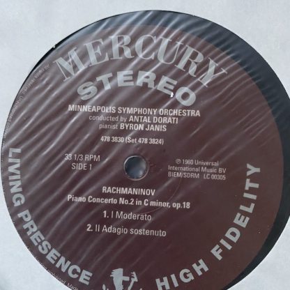 478 3824 Mercury Living Presence - The Collector's Edition 6 LP box