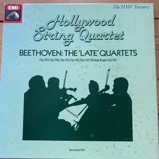 RLS 7707 Beethoven 'Late' Quartets / Hollywood String Quartet 4 LP box