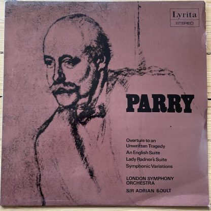 SRCS 48 Parry Overture To An Unwritten Tragedy etc. / Boult LSO