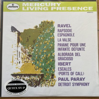 SR 90313 Ravel / Ibert / Paul Paray / Detroit SO 200 gram