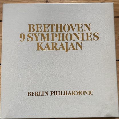 Beethoven Symphonies / Karajan Ltd. Edition Signed 9 LP box