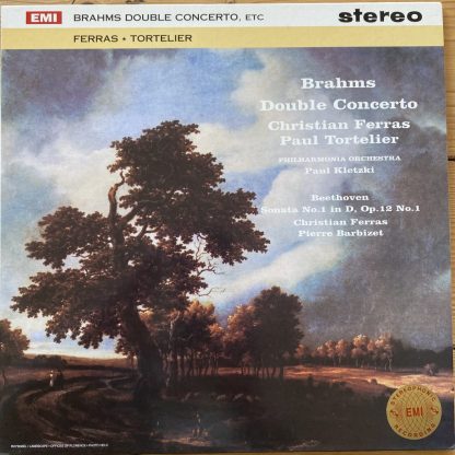ASD 549 Brahms Double Concerto, etc. / Ferras / Tortelier