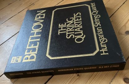 SLS 857 Beethoven String Quartets / Hungarian Quartet 10 LP box
