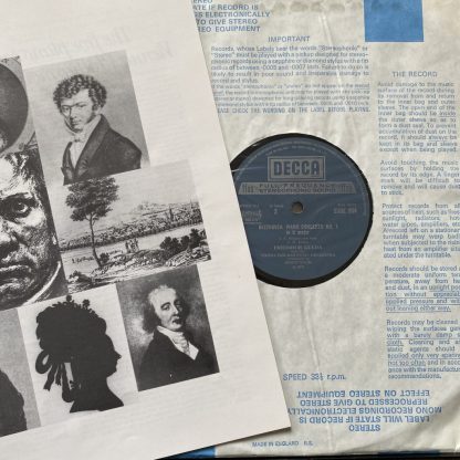 SDDE 304/7 Beethoven The Five Piano Concertos / Gulda / Stein 4 LP box set