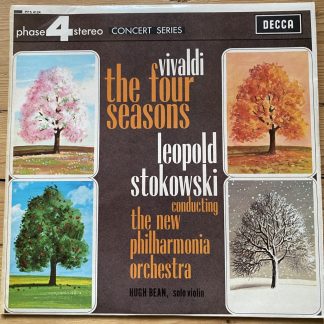 PFS 4124 Vivaldi The Four Seasons / Hugh Bean / Stokowski / NPO