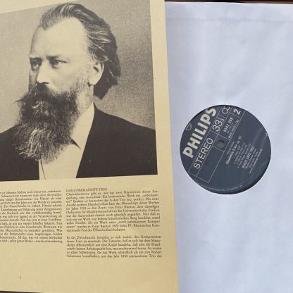 6770 007 Brahms The Piano Trios / Beaux Arts Trio 2 LP box